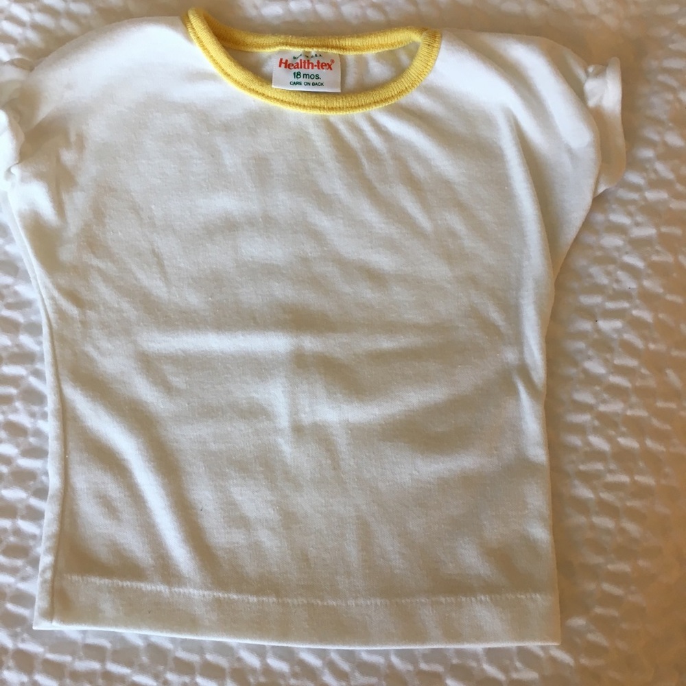 Vintage Health-tx white t-shirt‎